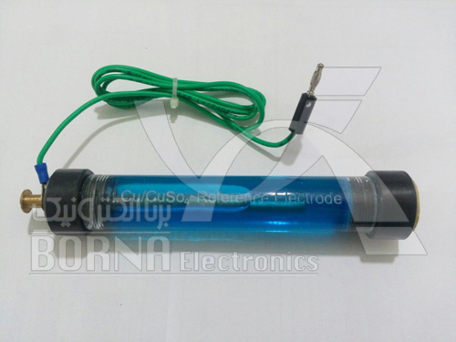 Portable copper/ copper sulphate reference electrode manufactured by Borna Electronics Co.