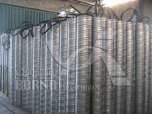 High silicon cast iron anodes with canisters manufactured by Berna Electronics Co.