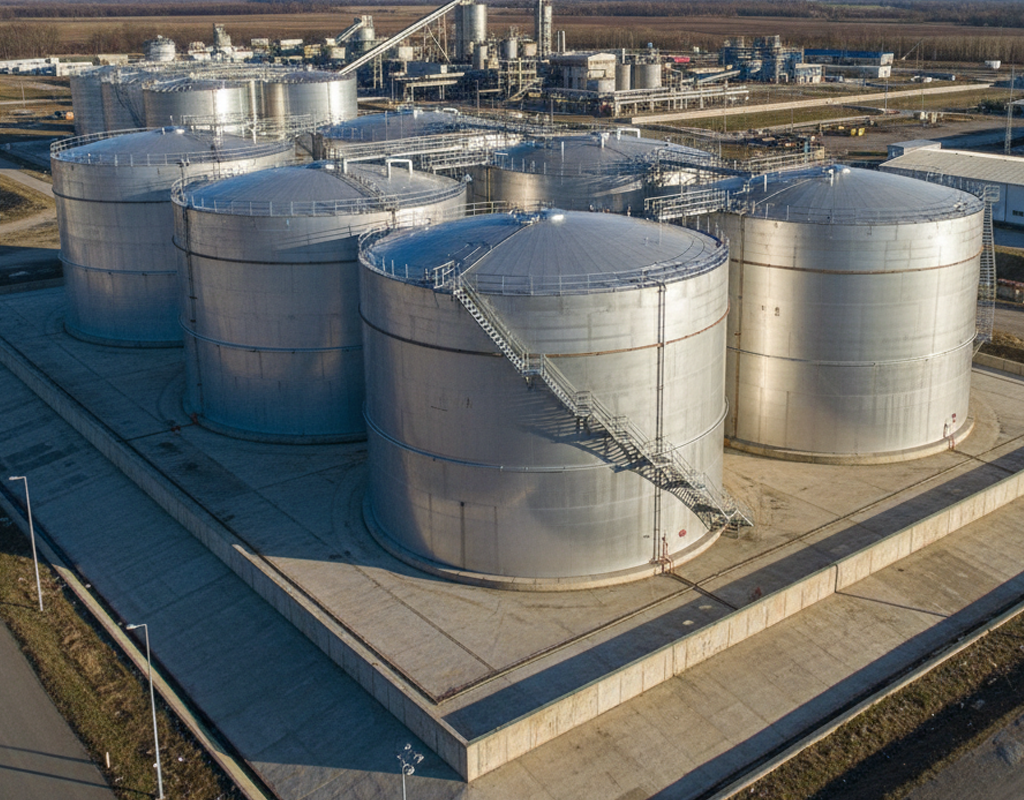 Acid Carry, Process and Storage Tanks Anodic Protection